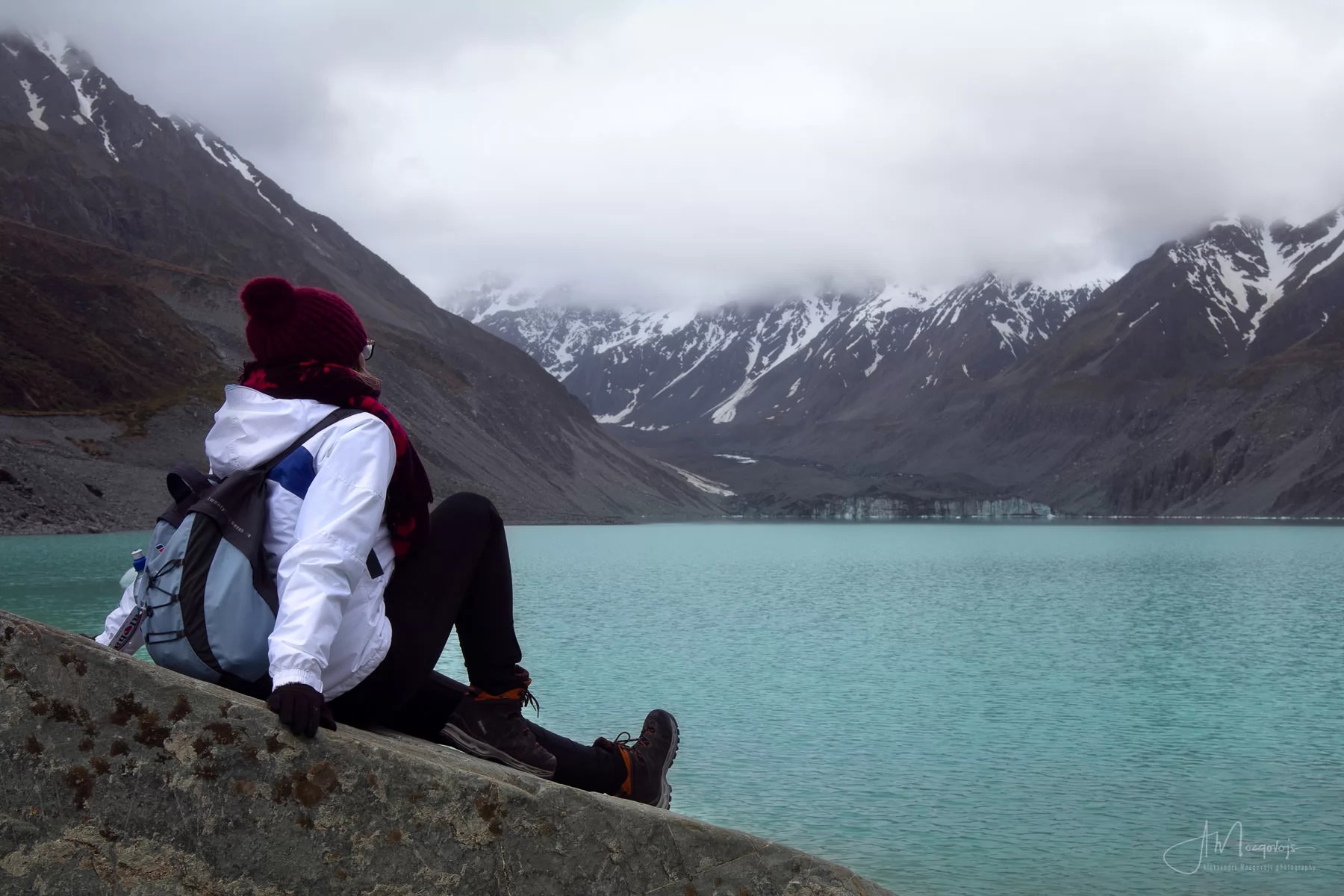 Enjoying the Hooker Lake