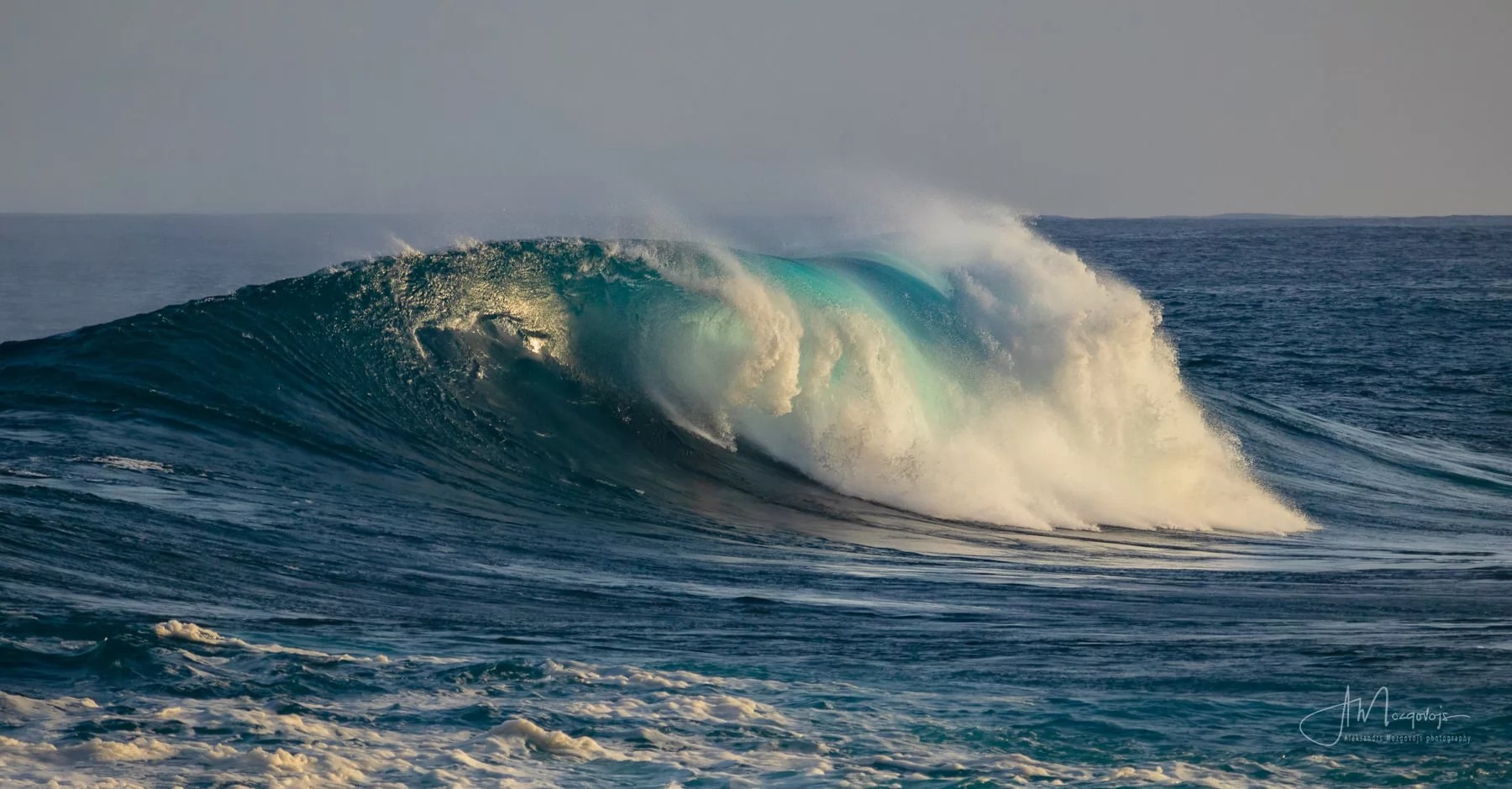 Soft morning light is ideal for wave photography in Tenerife