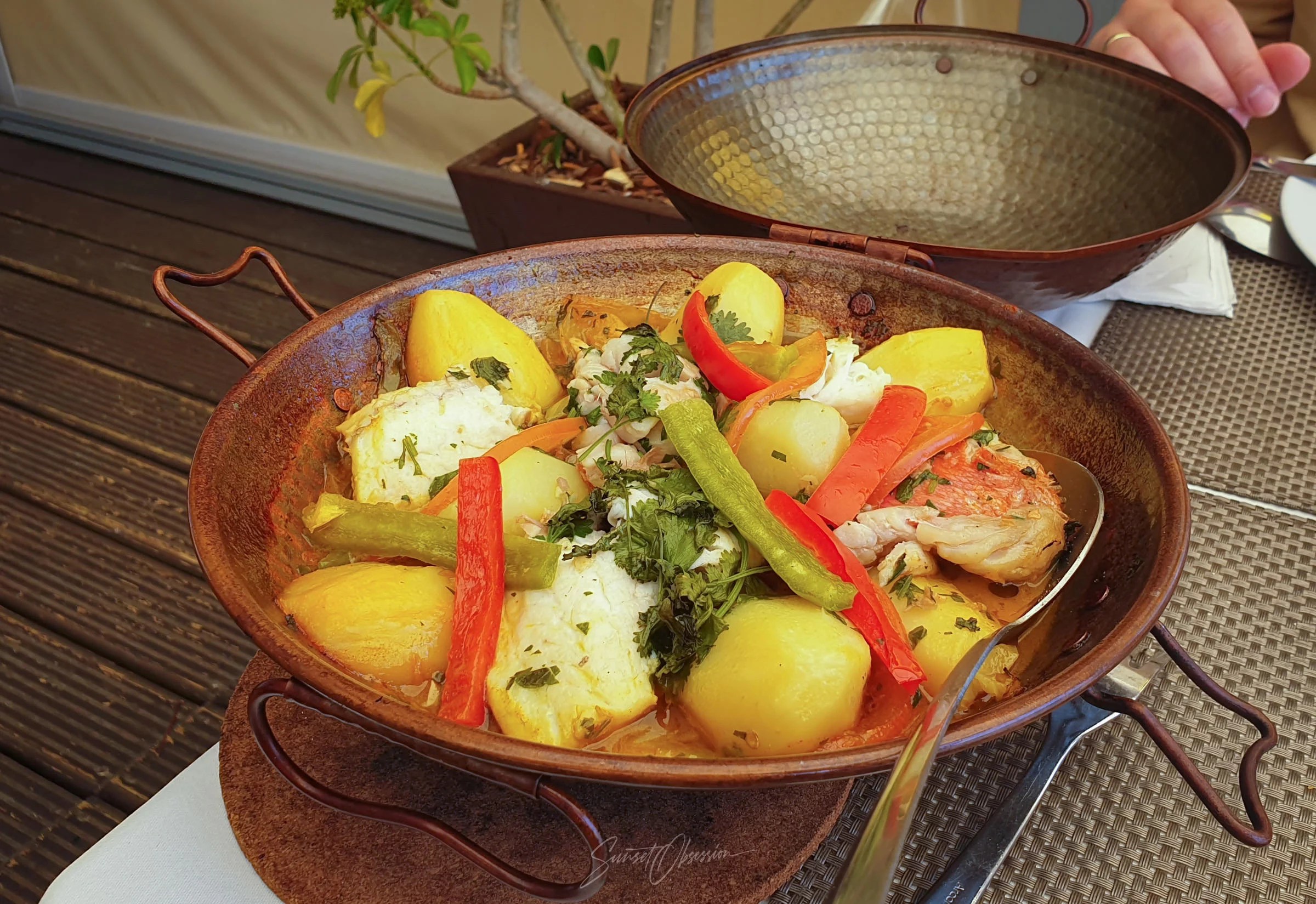 Caldeirada is a typical traditional Madeira fish stew
