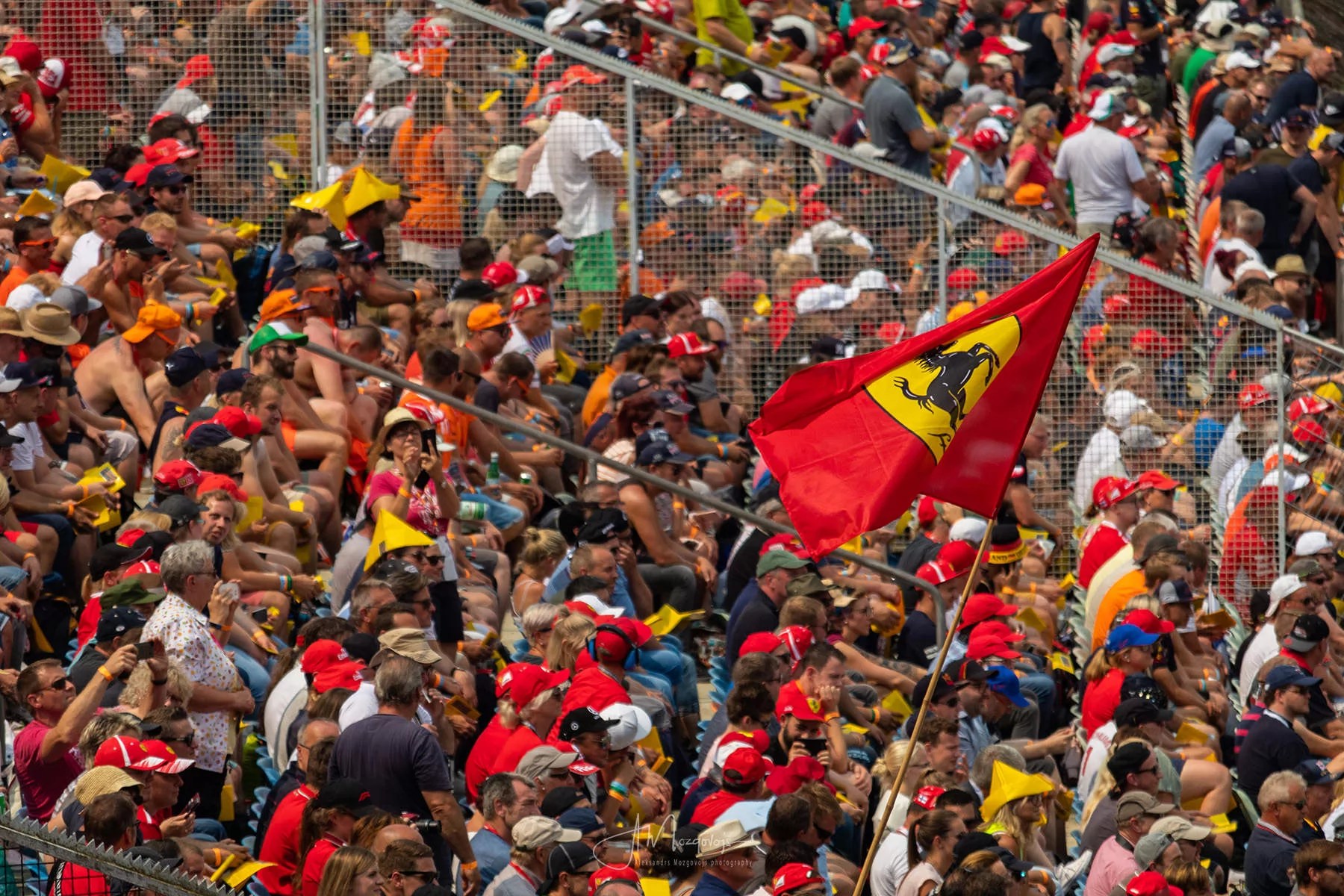 Fans at Hockenheimring, Germany 22/07/2018. Grand Prix of Germany. F1 World Championship 2018.
