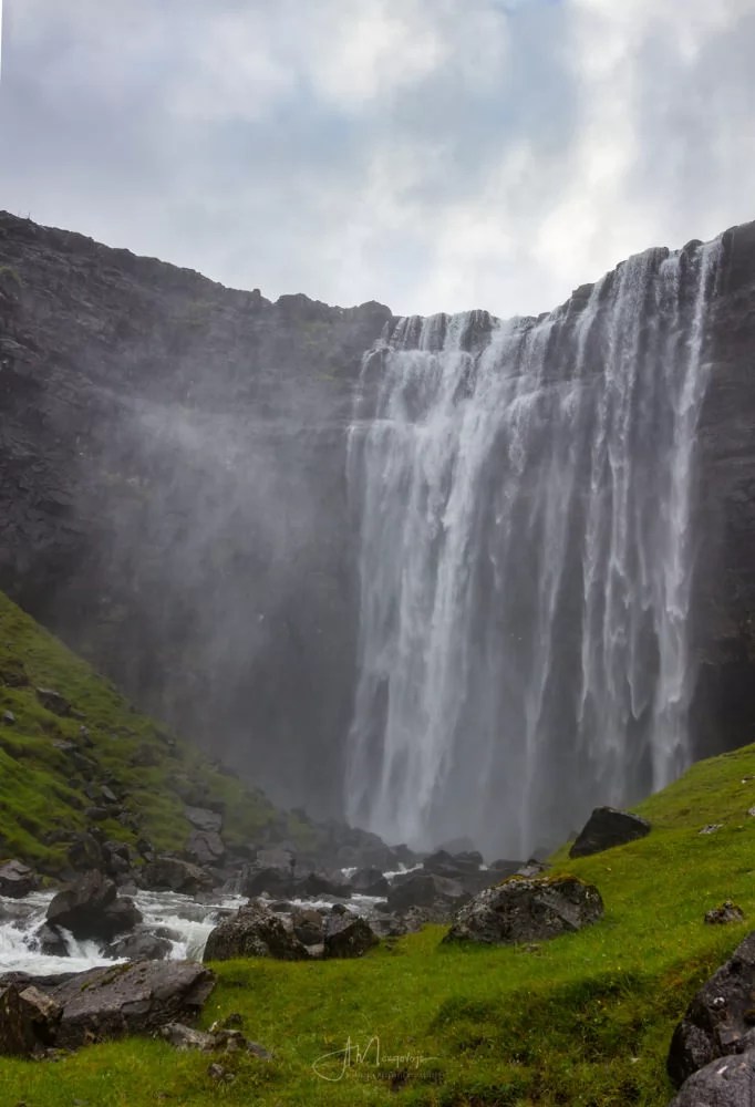 Upper level of the Fossa waterfall