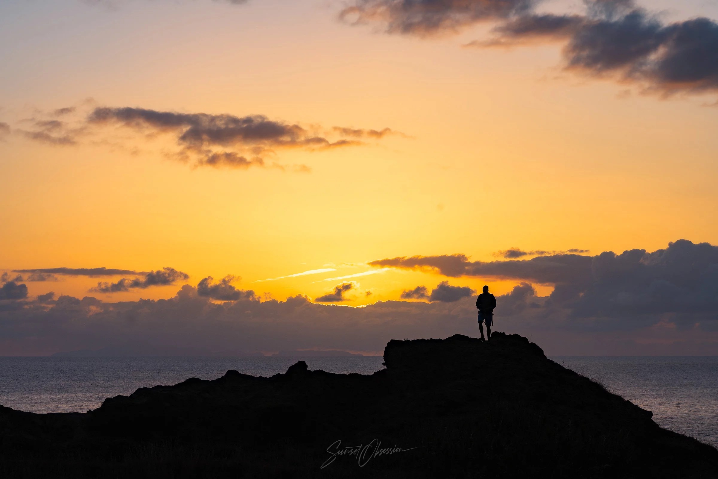 Beautiful sunrise on Madeira island, Portugal