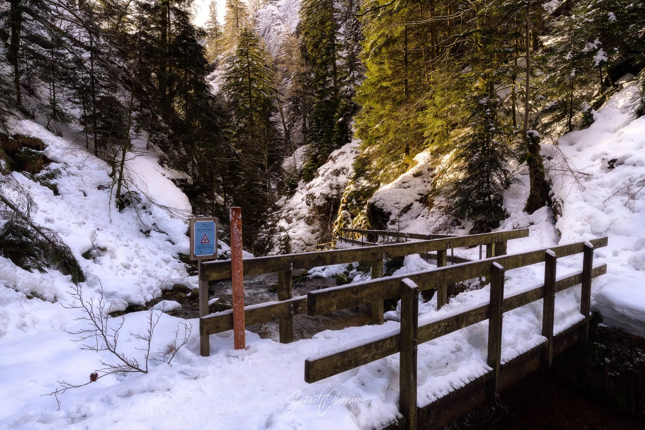 The entrance to All Saints gorge