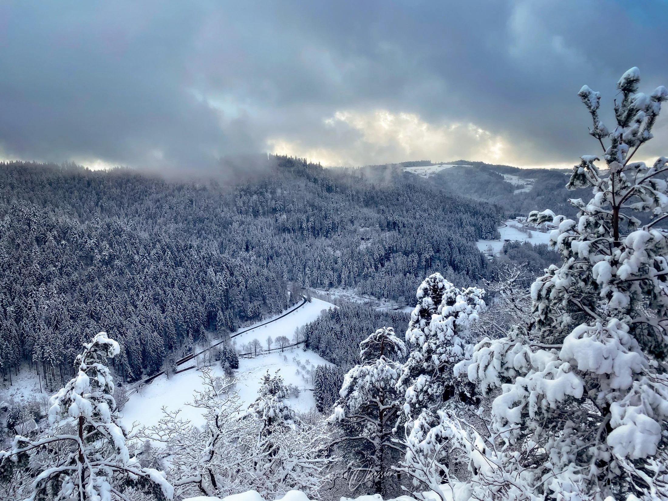 One of the views from Karlsruher Grat