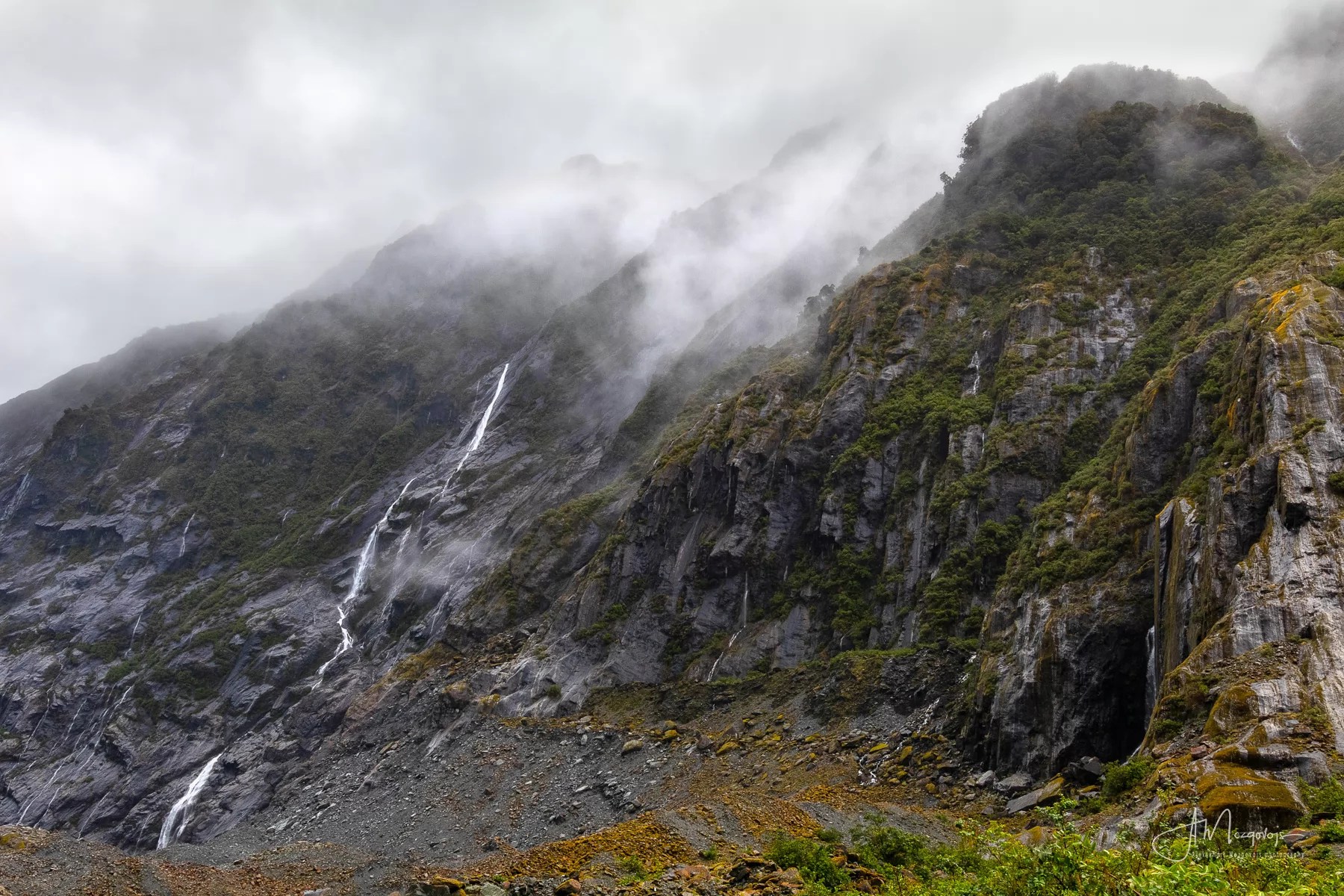 Beginning of hiking trail