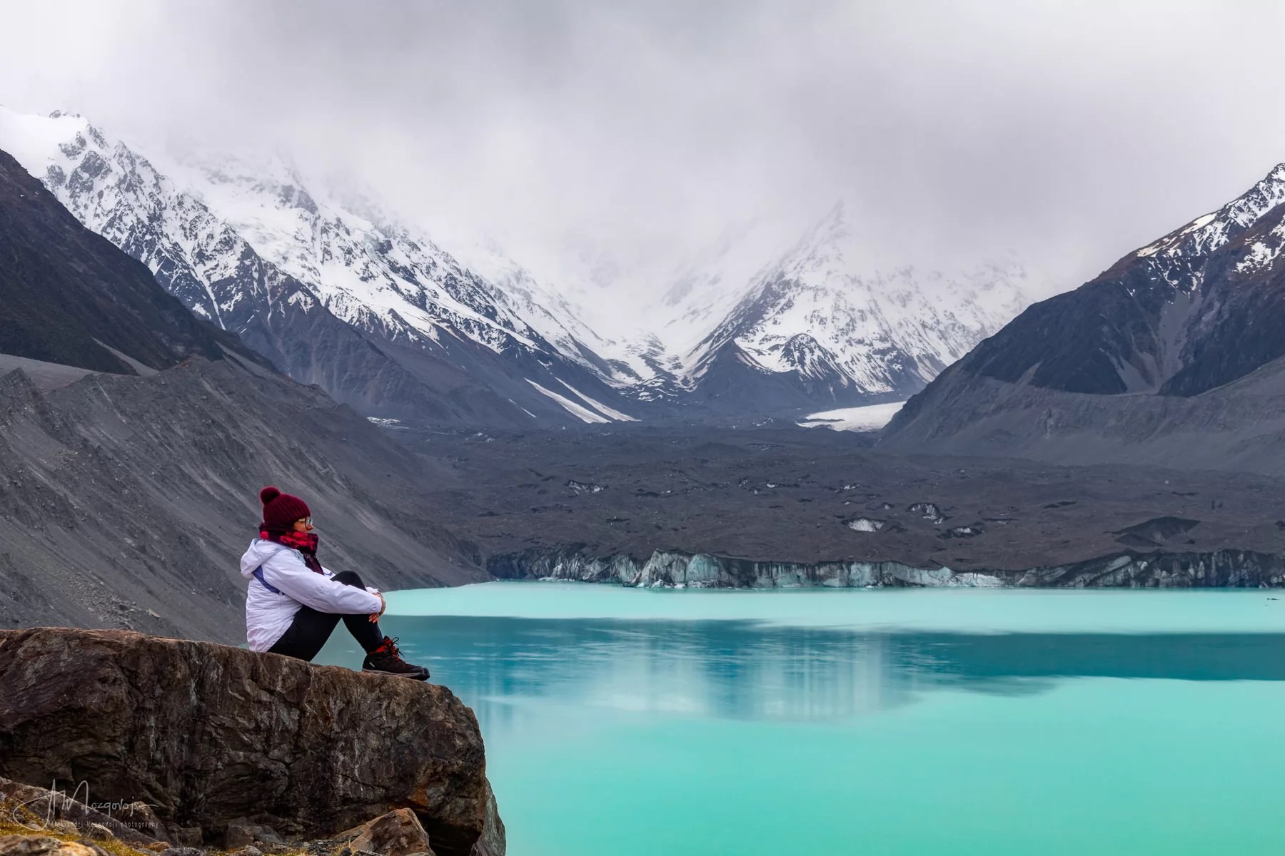 Tasman Lake and Mount Cook