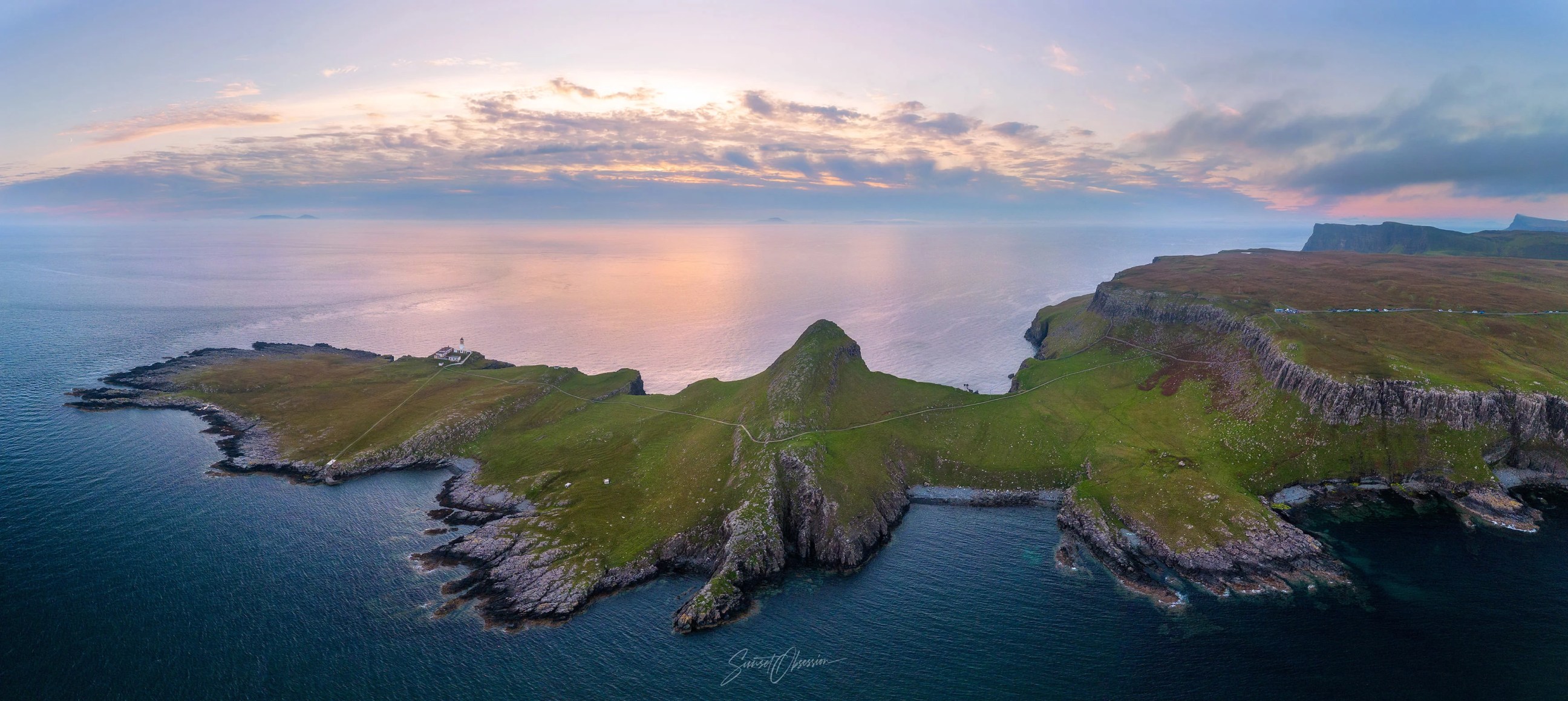Drone photography in Scotland can produce some unique perspectives