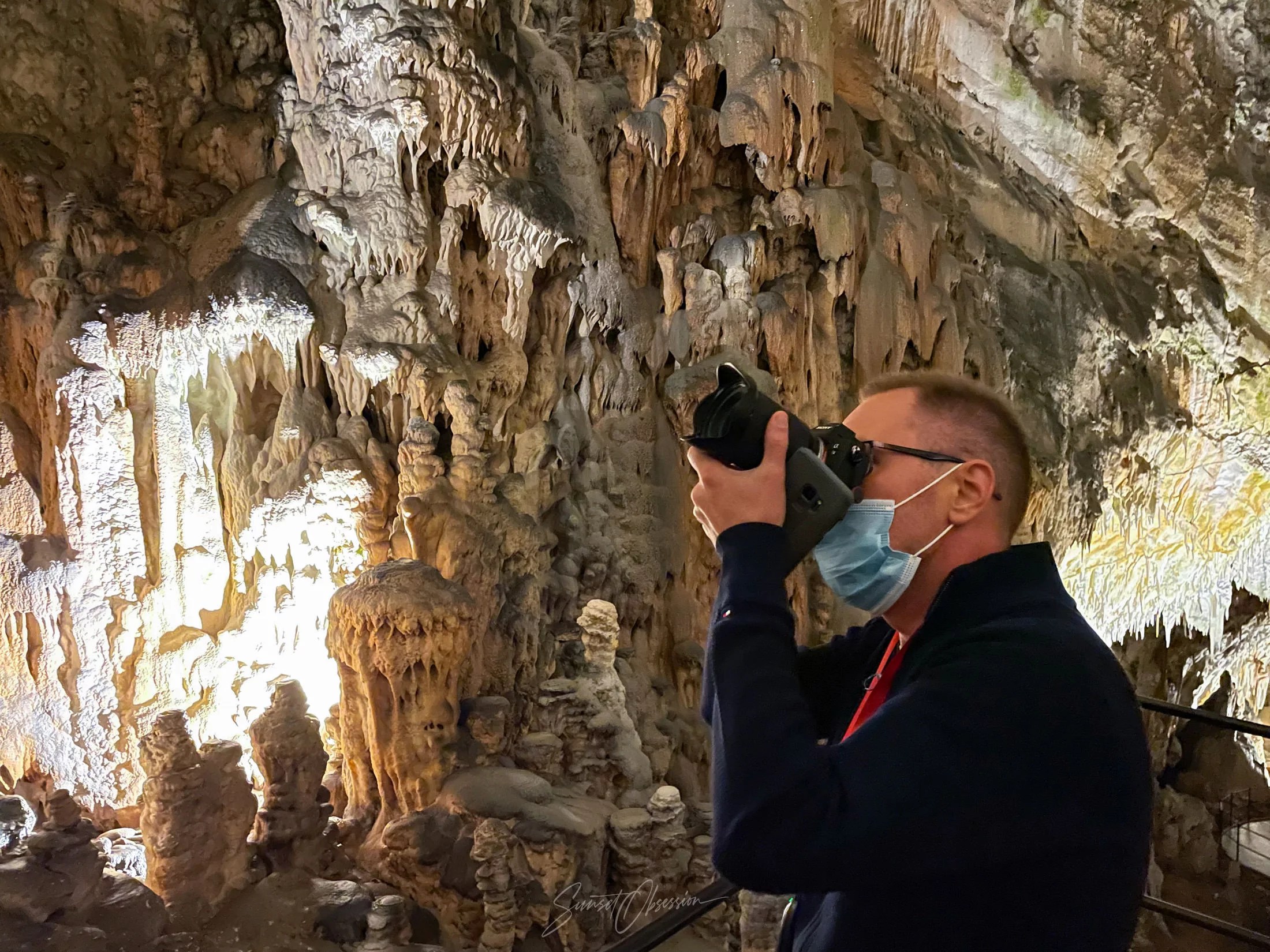 Photography in Skocjan Cave is limited to hand-held shots only