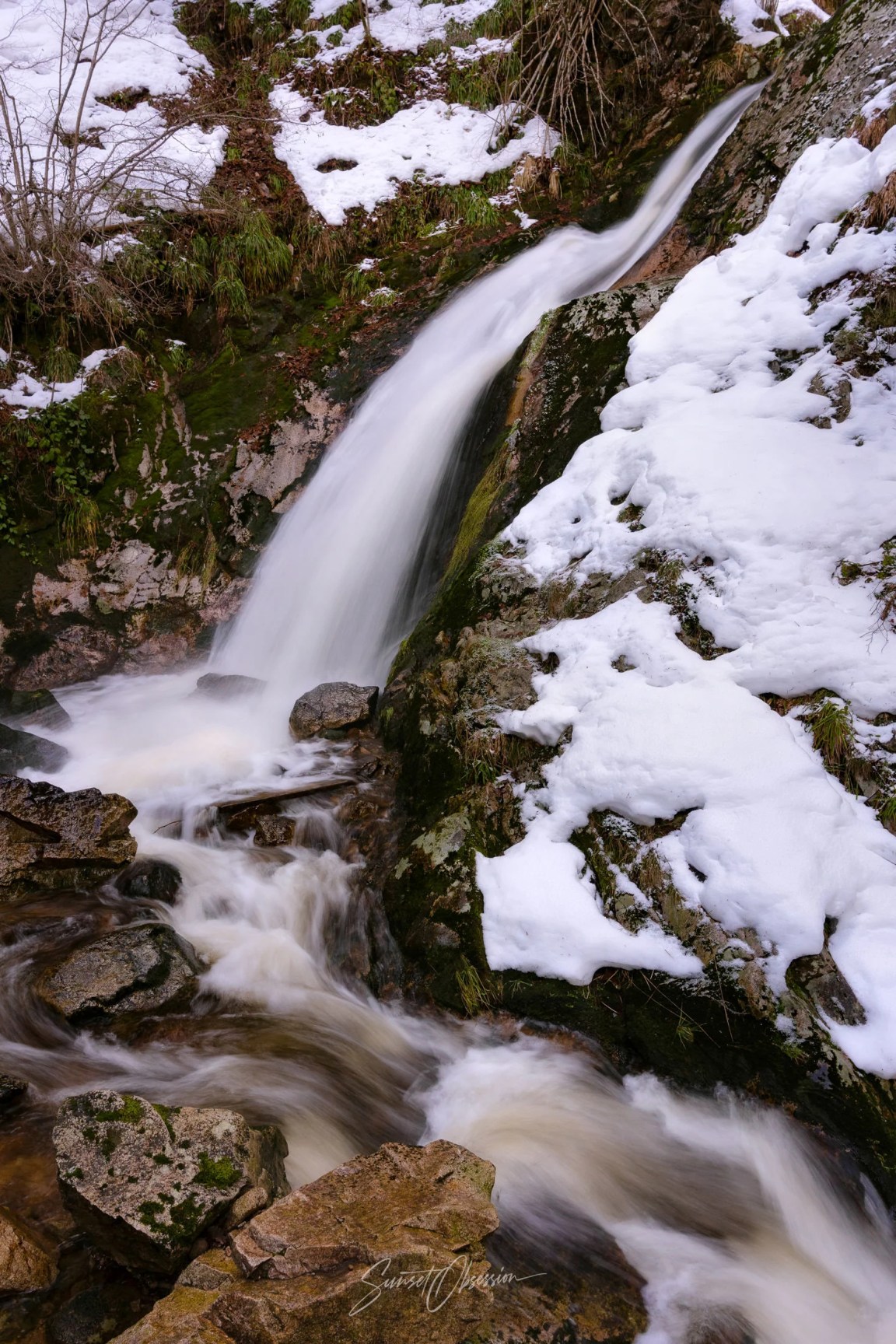 River Cascade in the Black Forest, Germany