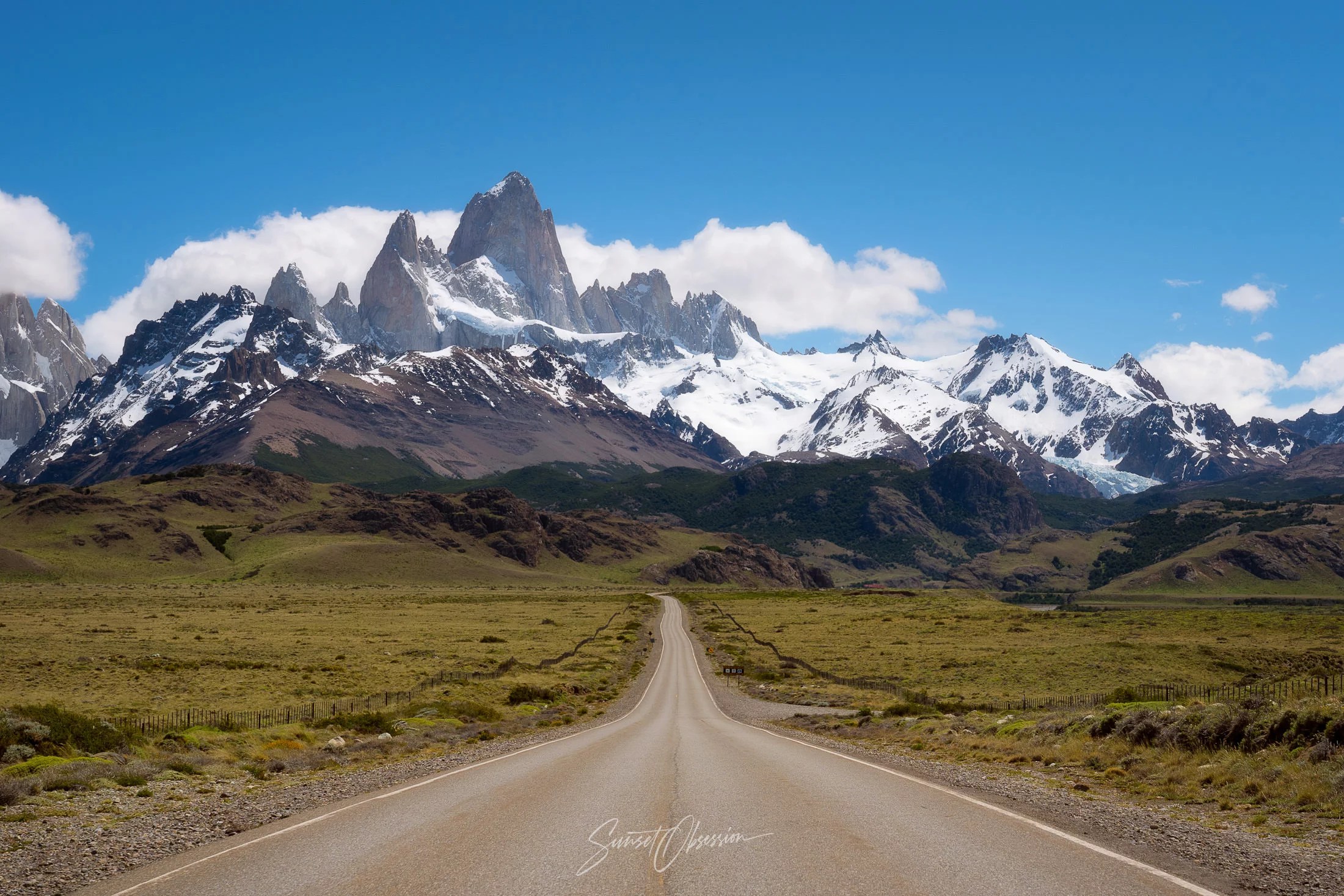 Fitz Roy dominates the landscape around El Chaltén