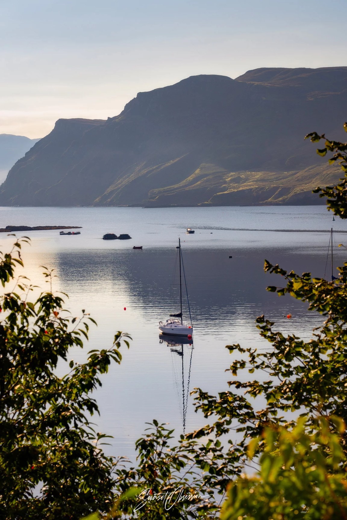 A serene morning in Portree, Isle of Skye