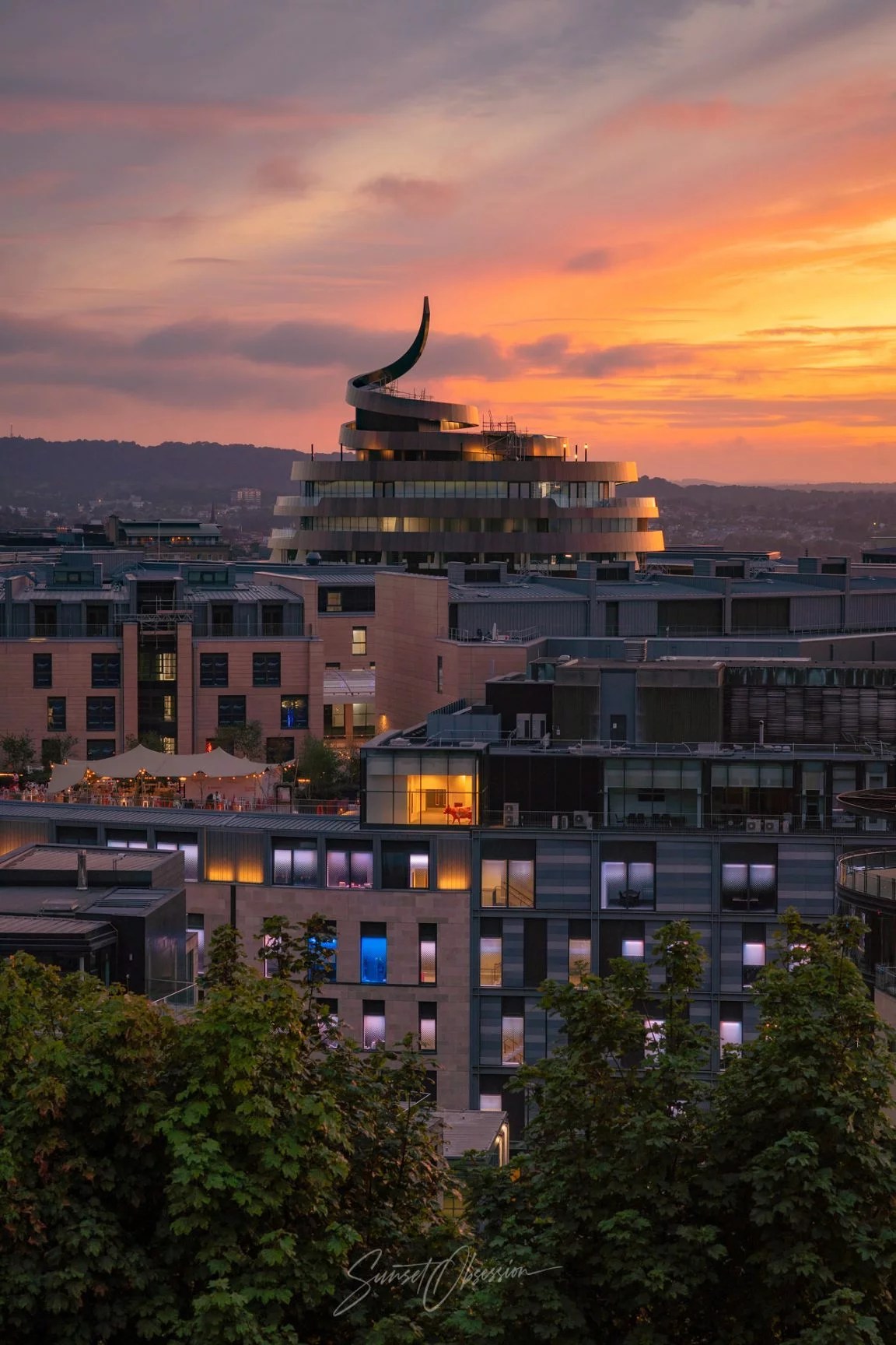 St James Quarter building is a relatively new but interesting addition to Edinburgh skyline